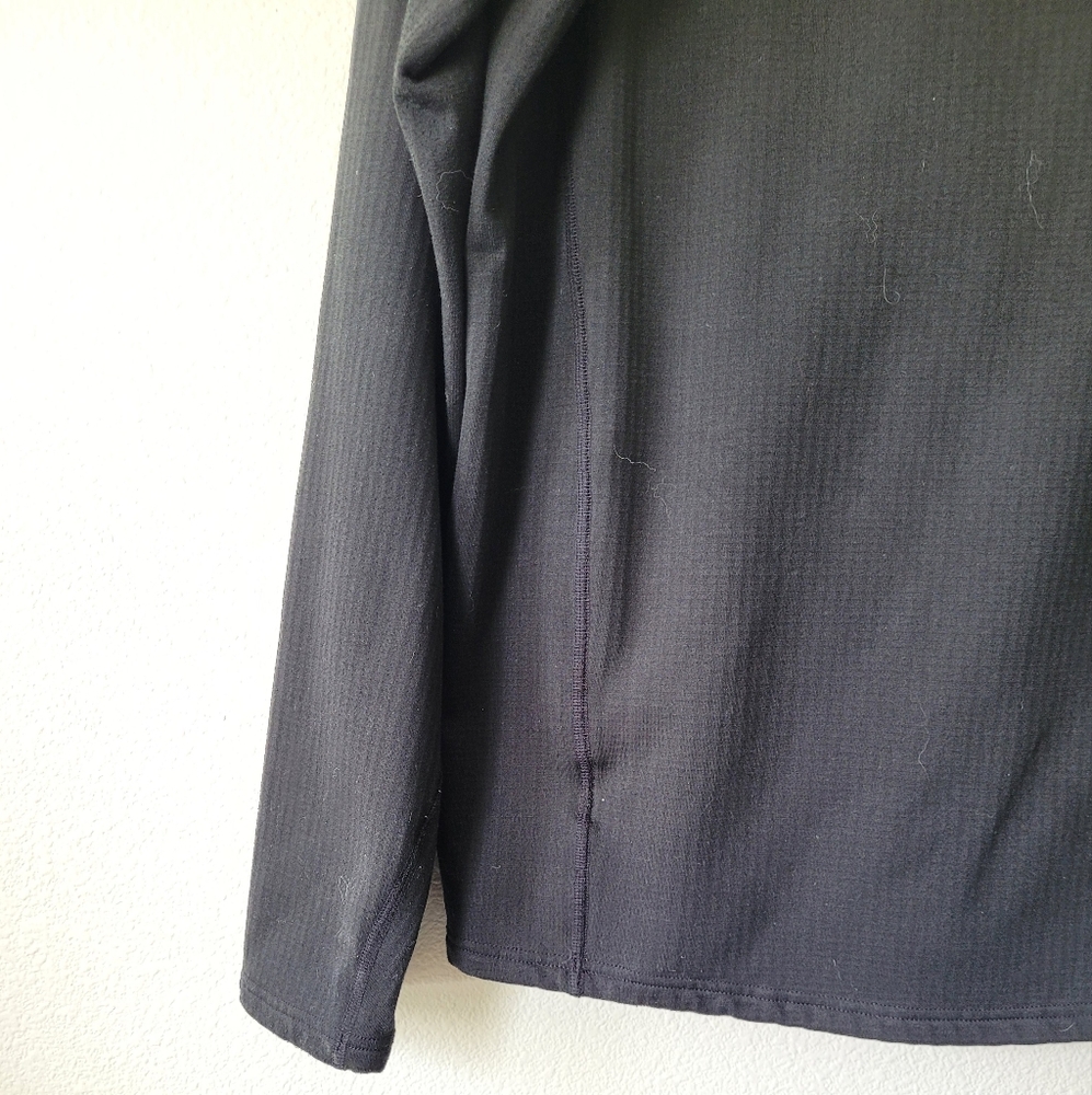 Simms Quarter Zip Thermal Midlayer Grid Fleece Lo… - image 6